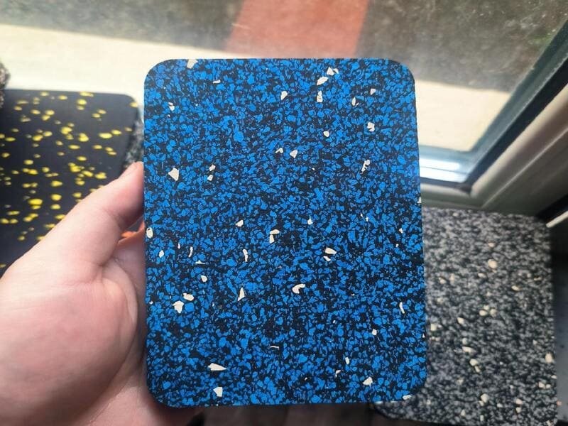 types of rubber flooring